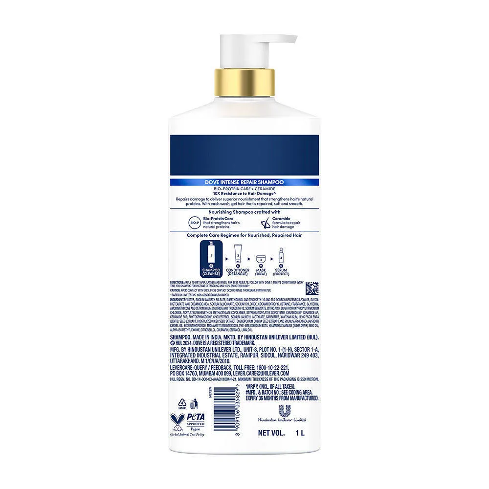 Dove Intense Repair Shampoo For Dry & Damaged Hair