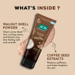 Joy Anti Pollution Exfoliating Coffee Face & Body Scrub For Men & Women view 3