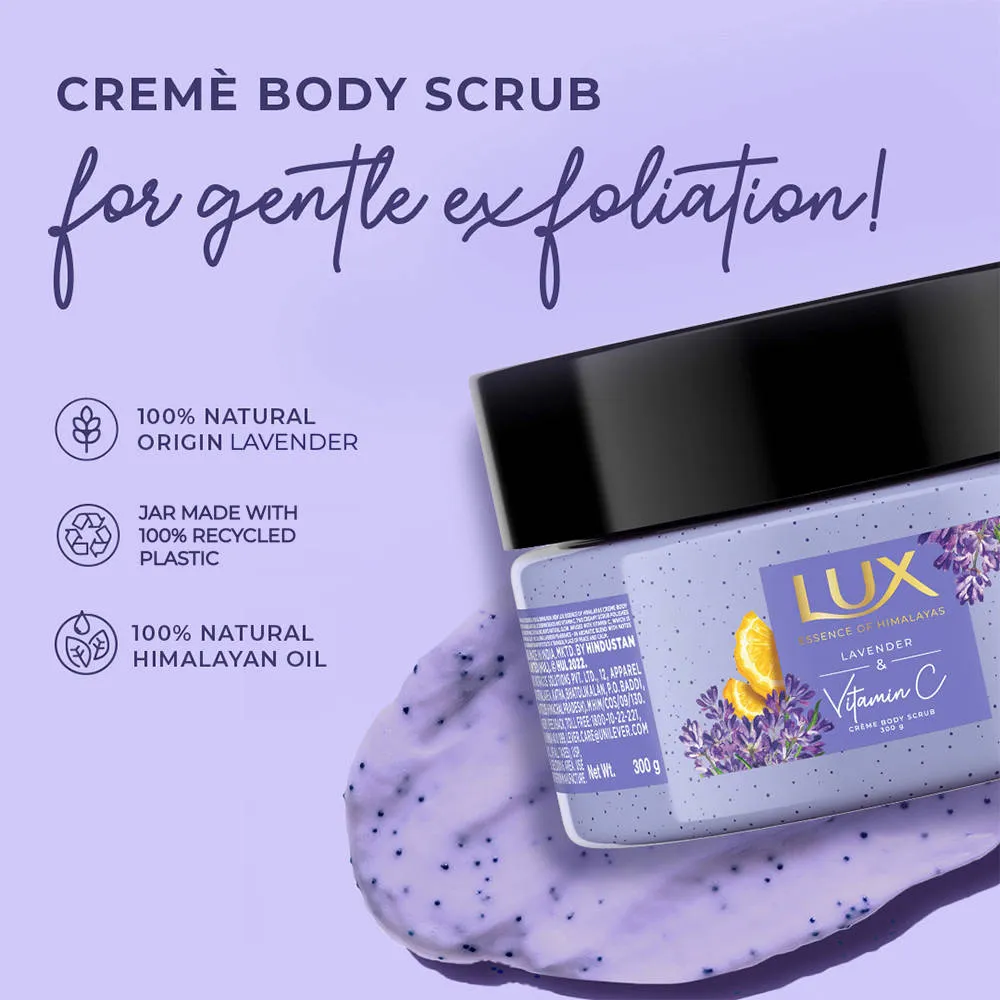 Lux Essence Of Himalayas Lavender & Vitamin C Body Scrub