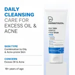 Dermatouch Oily Skin Gentle Face Wash for Excess Oil, Acne & Clogged Pores view 3