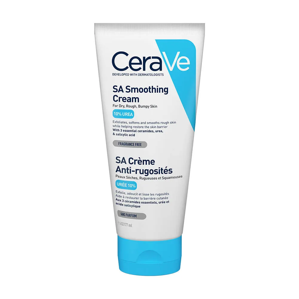 CeraVe SA Smoothing Cream for exfoliating Rough & Bumpy Skin With Salicylic Acid