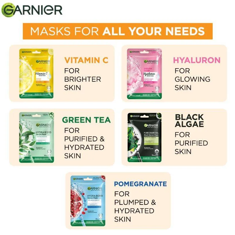 Garnier Skin Naturals Face Serum Sheet Mask