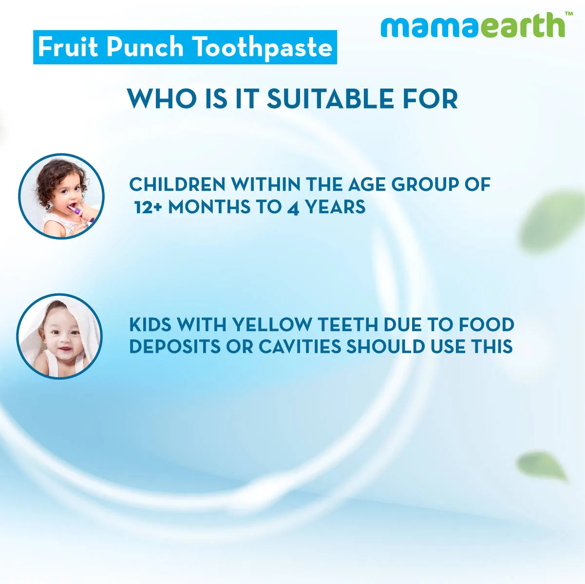 Mamaearth Fruit Punch Toothpaste For Kids