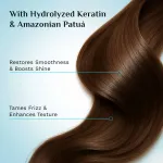 Pilgrim Keratin & Amazonian Patua 10X Smoothening Soften Shampoo For Dry & Frizzy Hair Paraben Free view 5