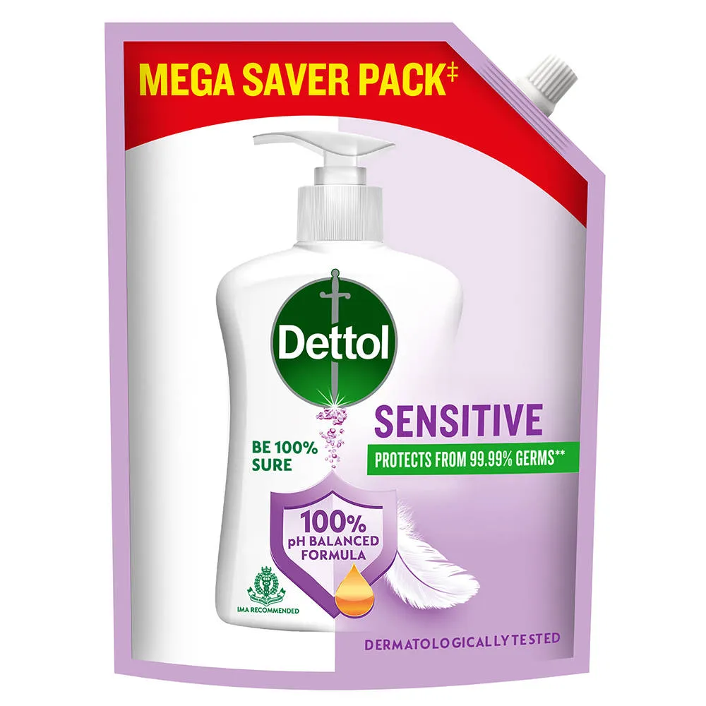 Dettol pH-Balanced Liquid Handwash Refill, Skincare - 1.35Liter