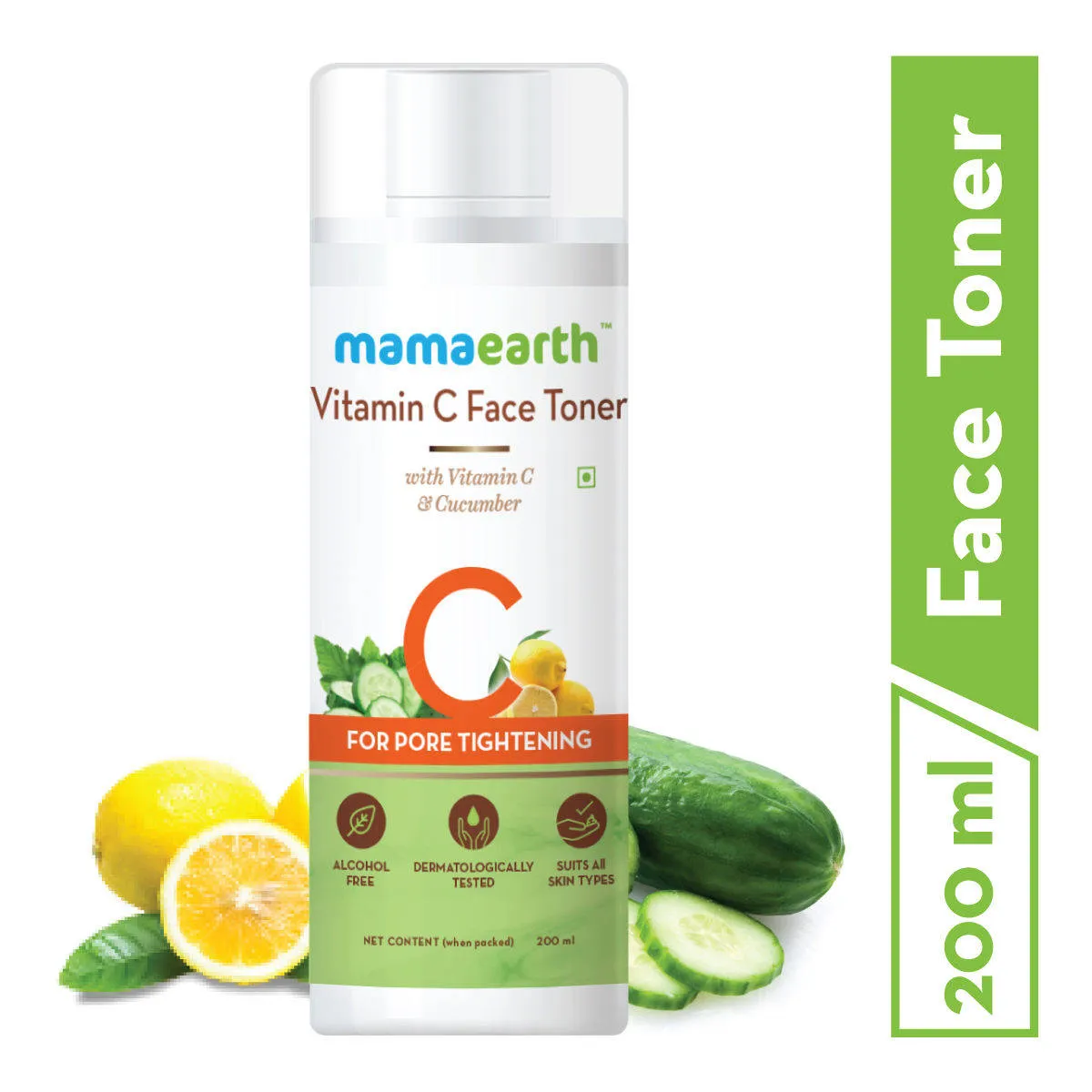 Mamaearth Vitamin C Face Toner with Witch Hazel for Pore Tightening and All Skin Types