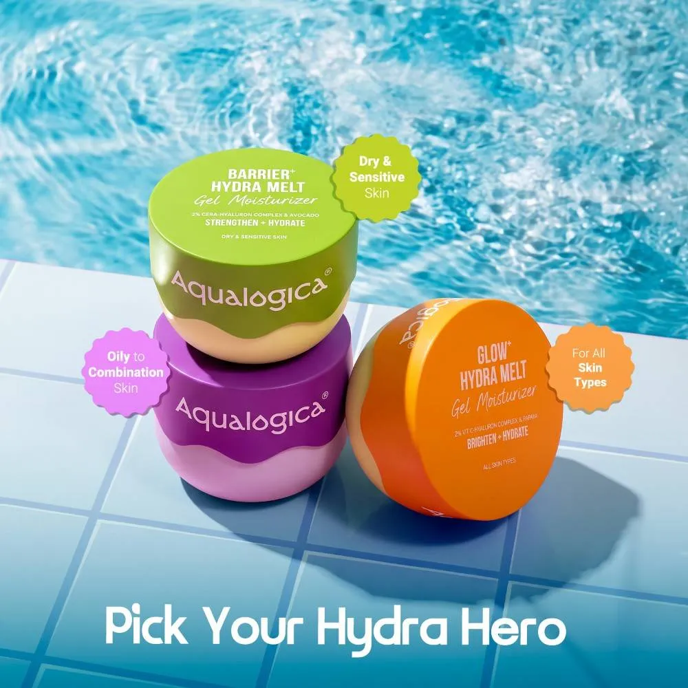 Aqualogica Glow+ Hydra Gel Moisturizer With Papaya & Vitamin C For 24 Hour Intense Hydration