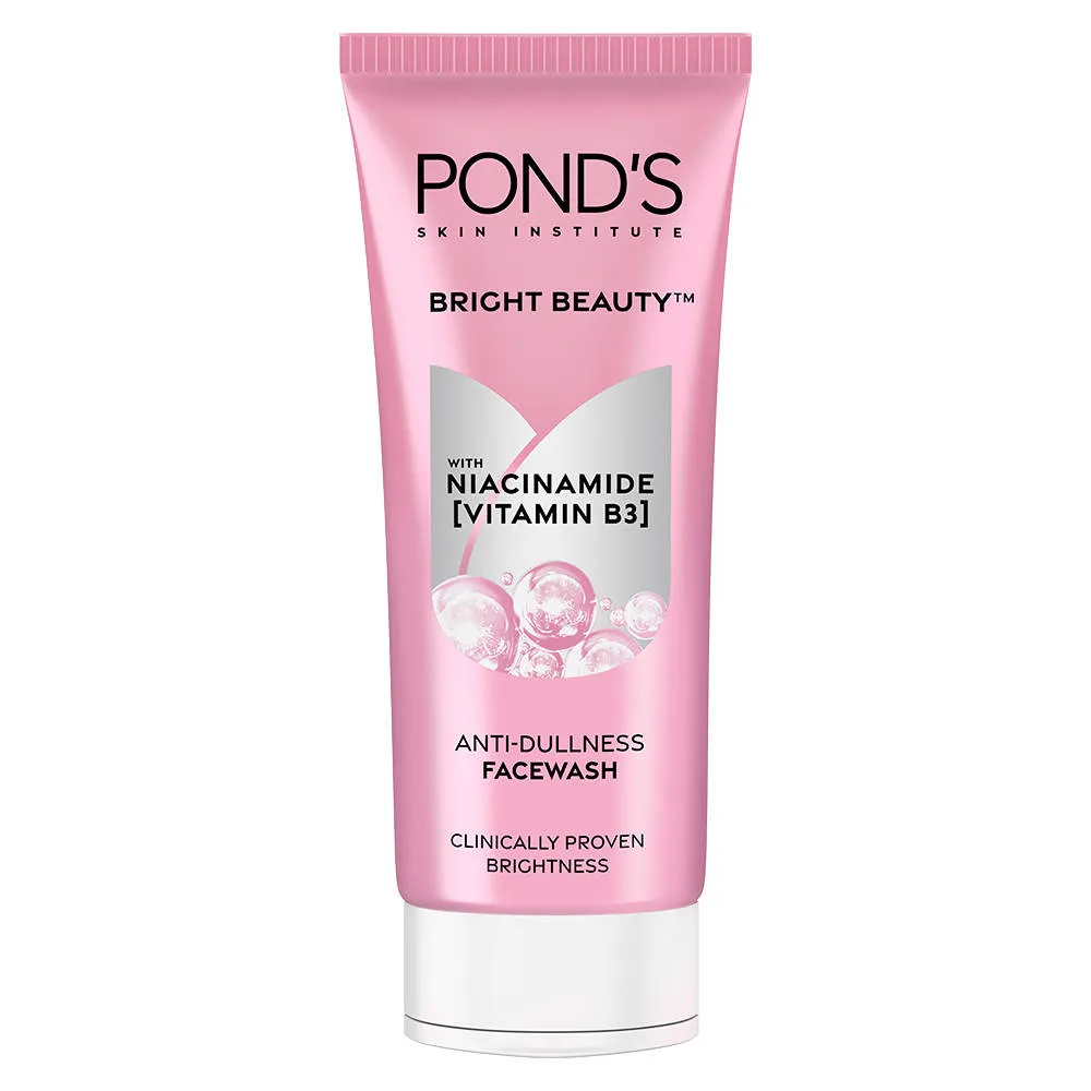 Pond's Ponds Bright Beauty Facewash with Niacinamide, For Glass Skin-like Shine