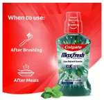 Colgate Maxfresh Plax Antibacterial Mouthwash, Fresh Mint view 8