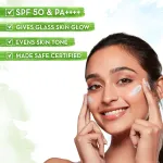 Mamaearth Rice Water Dewy Sunscreen For Tan Protection SPF 50 PA++++ view 4