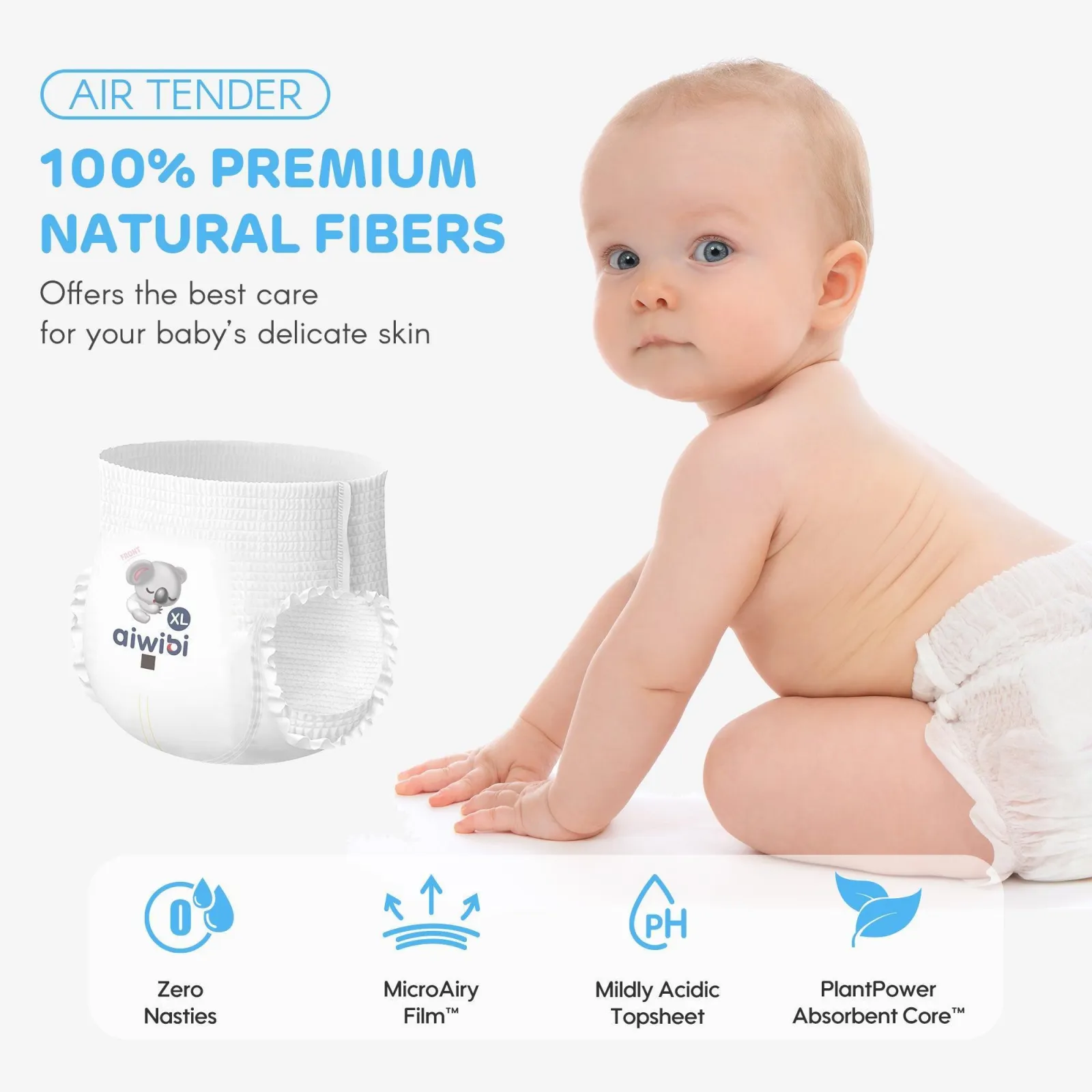 Aiwibi Comfy Guard Baby Pants—Jumbo Package