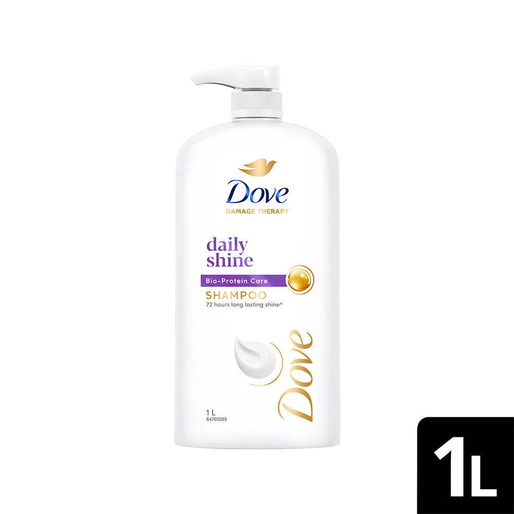 Dove Daily Shine Shampoo + Hair Mask for Damaged & Dry Hair