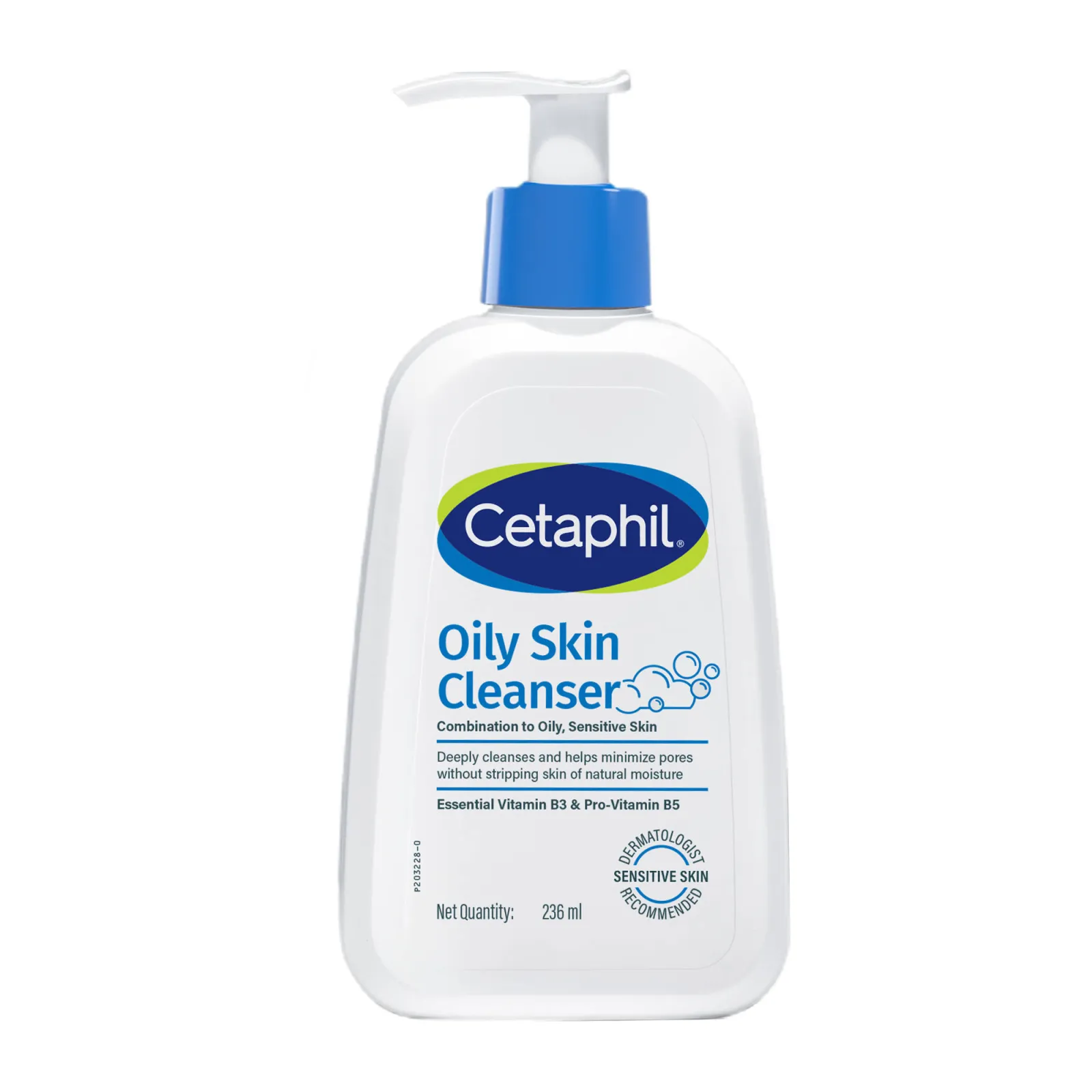 Cetaphil Oily Skin Cleanser - Cleanses & Removes Excess Oil For Combination, Oily Skin
