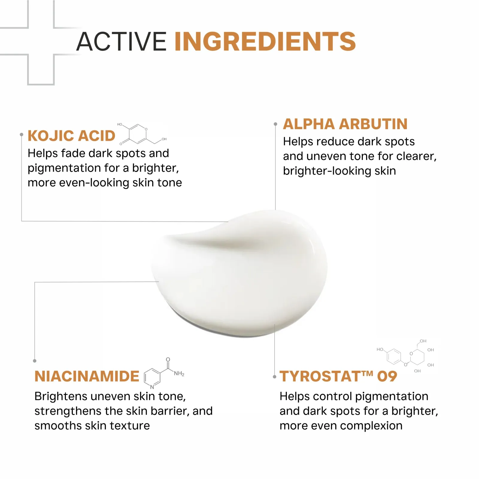 Dermatouch Kojic Acid 2% Cream for Hyperpigmentation & Blemishes 30g