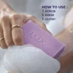 Lux Essence Of Himalayas Lavender & Vitamin C Exfoliating Soap - Pack Of 5 view 9