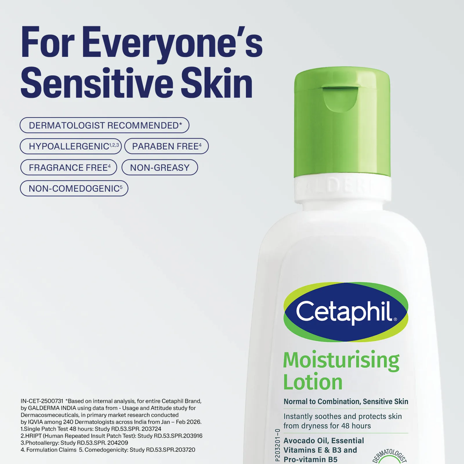 Cetaphil Moisturising Lotion For 48-Hour Hydration Restores Moisture Barrier In 1 Week