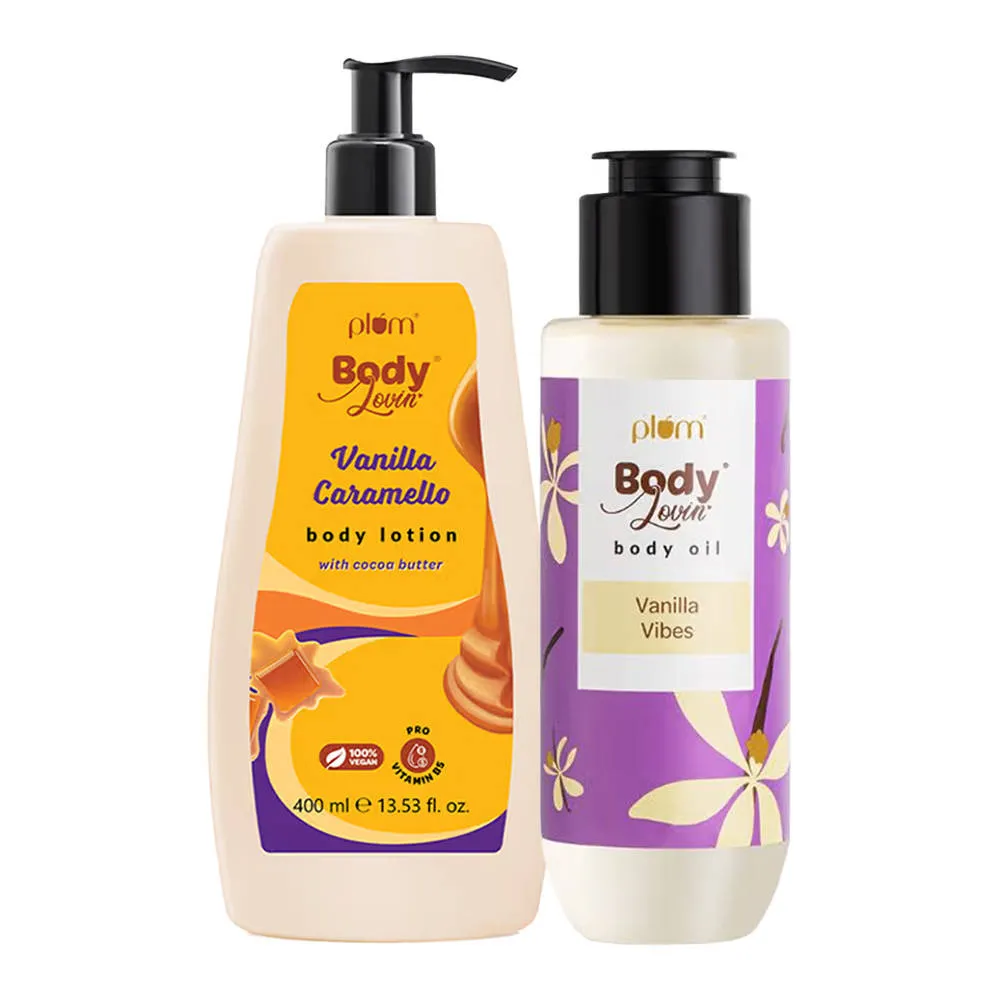 Plum BodyLovin’ Intense Moisturising Body Lotion and Oil Duo