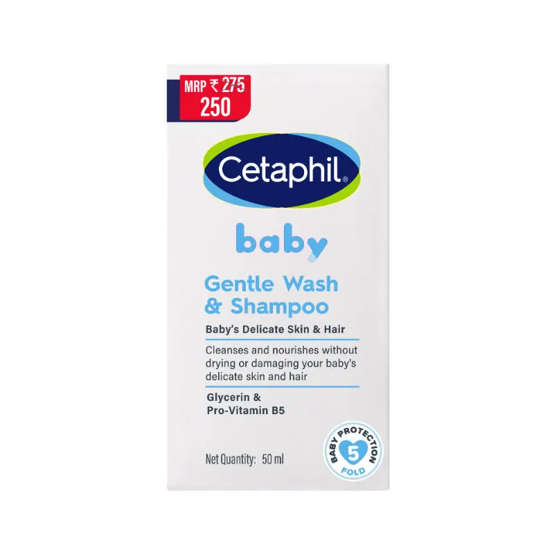 Cetaphil Baby Gentle Wash & Shampoo With 5 Fold Protection, pH Neutral
