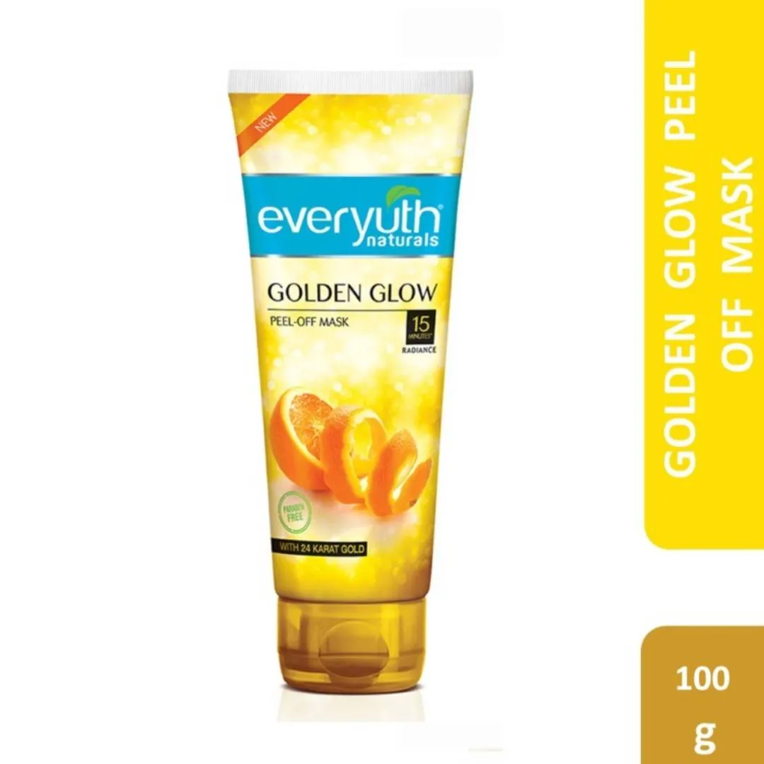Everyuth Naturals Advanced Golden Glow Peel Off Mask for Instant Glow Skin