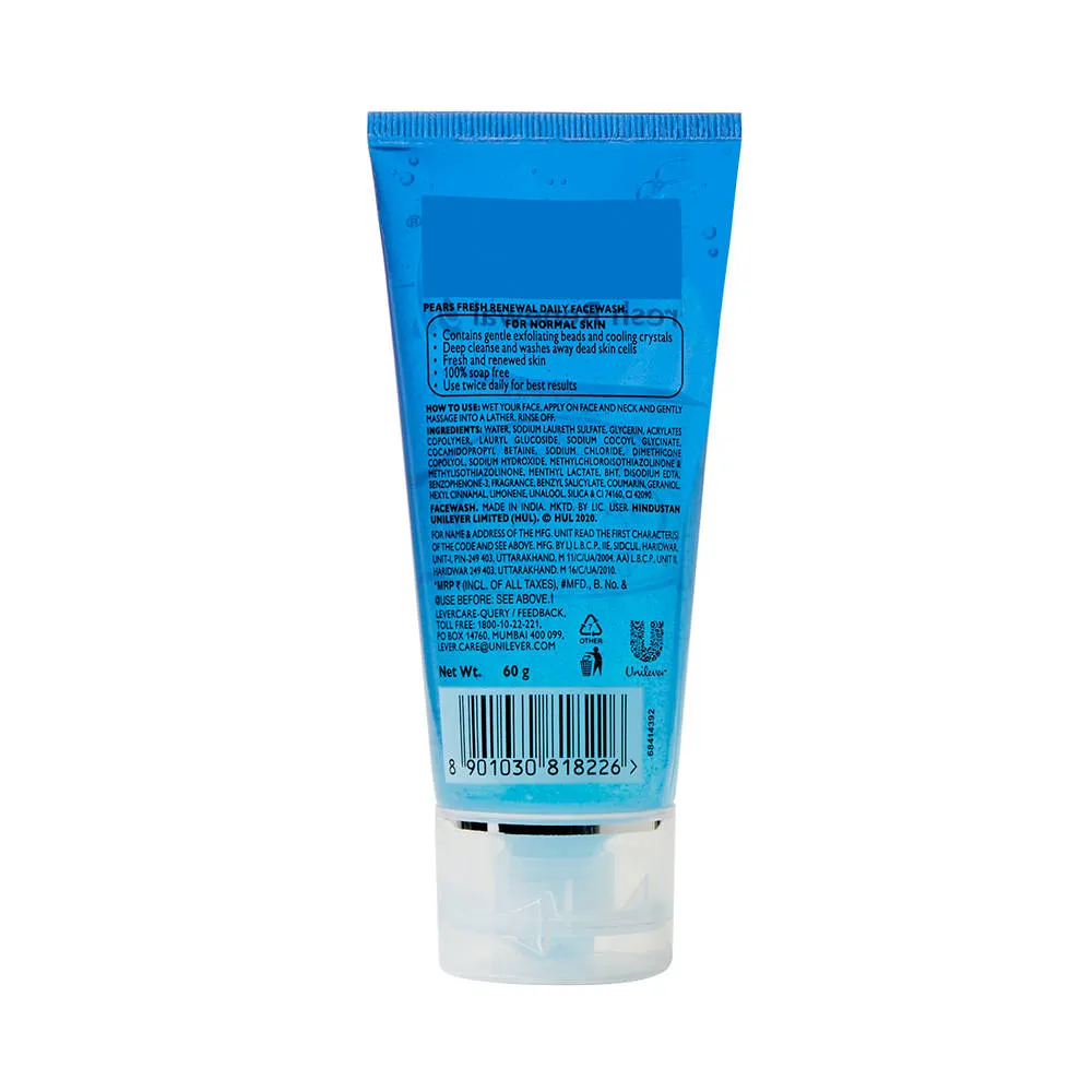 Pears Ultra Mild Facewash - Fresh Renewal