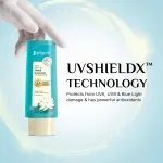 Pilgrim Korean White Lotus Tinted Sunscreen SPF 50+ PA++++ With 3% Niacinamide view 2