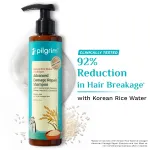 Pilgrim Korean Rice Water & Collagen Advance Damage Repair Shampoo For Dry Frizzy & Damaged Hair view 9