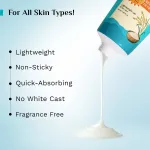 Pilgrim 5% Niacinamide Hydra Glow Gel Sunscreen SPF 50+ PA++++ In-Vivo tested & New Gen UV filter view 7