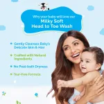 Mamaearth Baby Milky Soft Head To Toe Wash view 4