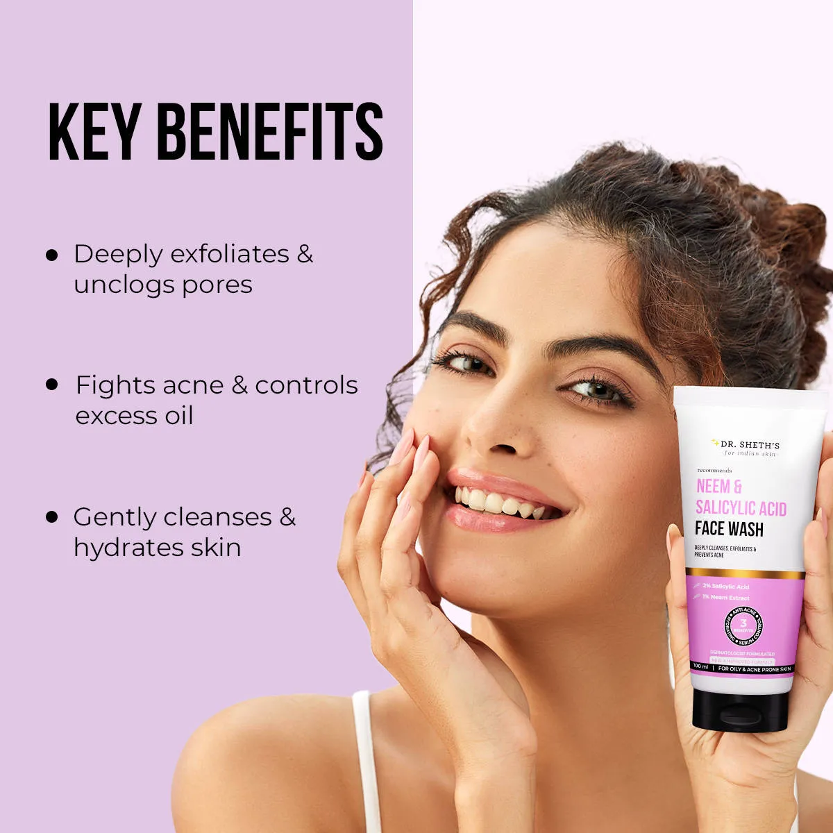 Dr. Sheth's Neem & Salicylic Acid Face Wash