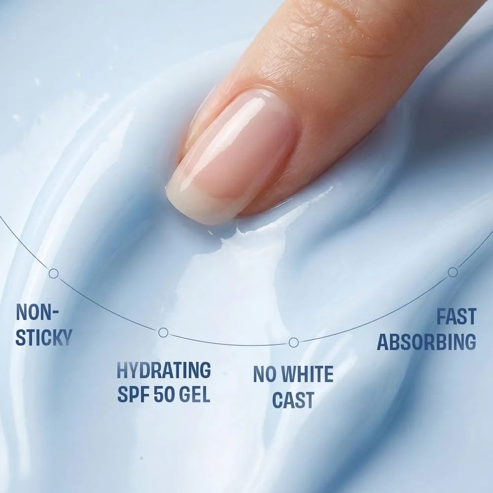 Pond's Ponds Biome Miracle UV Invisigel Moisturiser 100HR Hydration With SPF50 PA+++