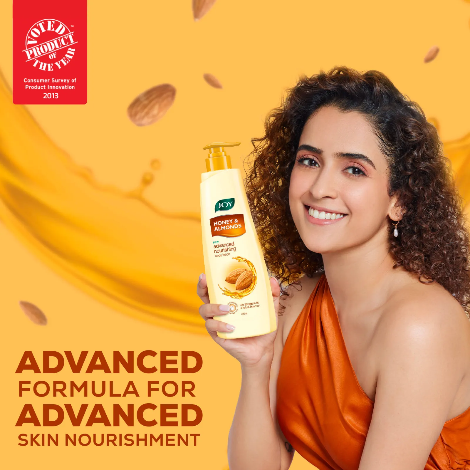 Joy Honey & Almonds Combo Of Advanced Nourishing Body Lotion & Nourishing Skin Cream(700 Ml)