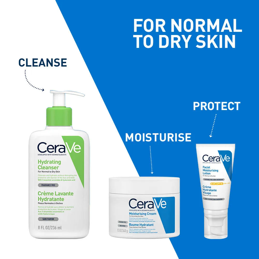CeraVe AM Facial Moisturizing Lotion With Sunscreen SPF 50 UVB + UVA, Dermatologist