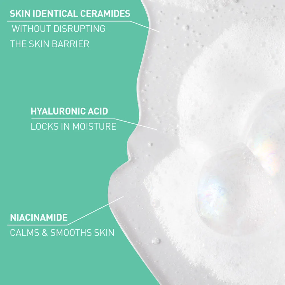 CeraVe Foaming Cleanser Face Wash For Oily Skin with Ceramides, Dermatologist Recommended
