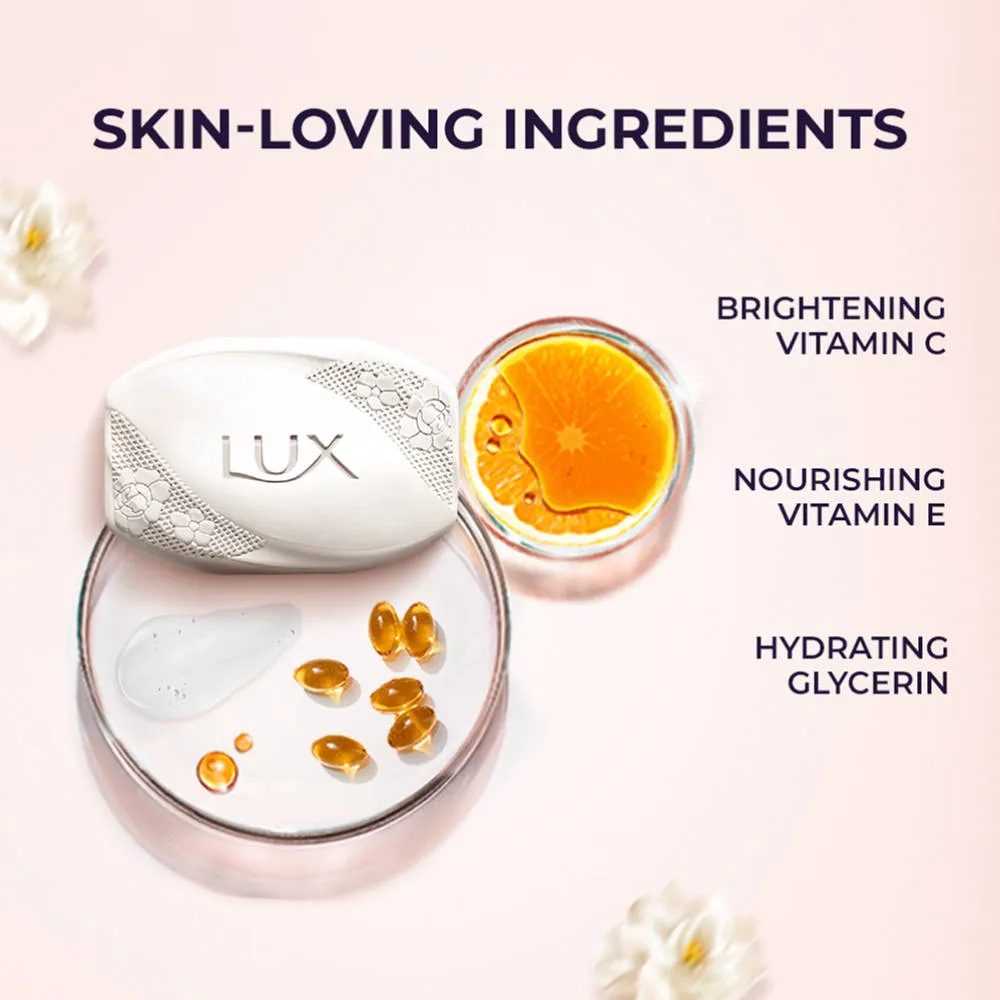 Lux Jasmine & Vitamin E Soap Pack of 8