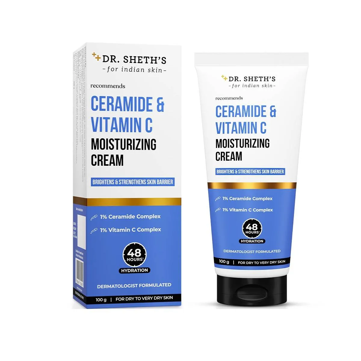 Dr. Sheth's Dr. Sheths Ceramide & Vitamin C Moisturizing Cream