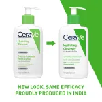 CeraVe Hydrating Cleanser Non-Foaming Face Wash for Dry Skin with Ceramides, Dermatologist Recommend view 24