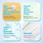 Aqualogica 5 Barrier+ Repair Sunscreen With Avocado & 5 Essential Ceramides SPF 50 PA++++ UVA/B view 3