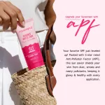 Aqualogica Radiance Fluid Sunscreen SPF50+ PA++++ with Niacinamide & Watermelon For Oily Skin view 7
