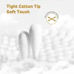 Aiwibi Cotton Swabs (Round Shape) 200pcs view 4