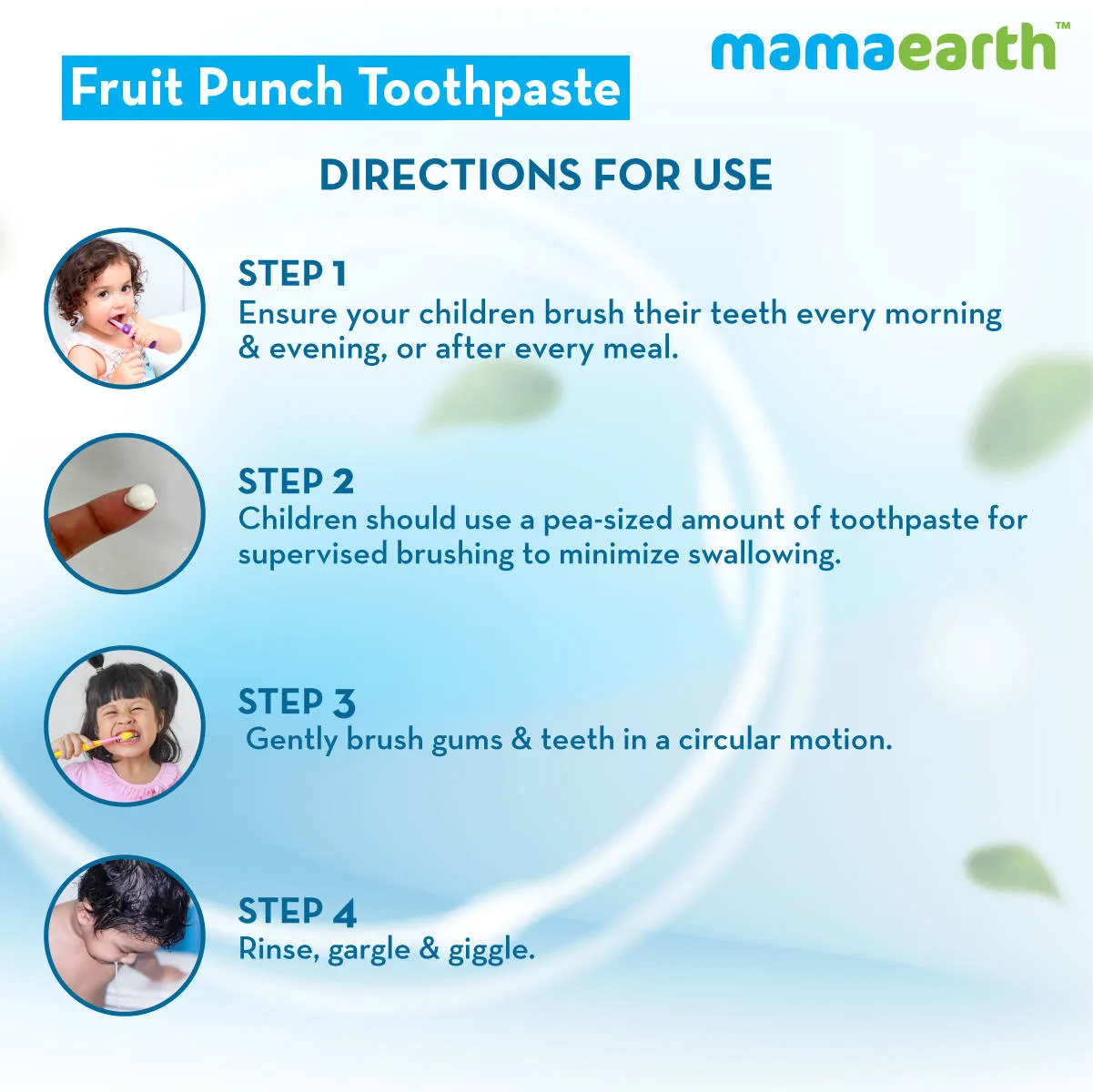 Mamaearth Fruit Punch Toothpaste For Kids
