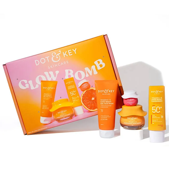 Dot & Key Glow Bomb Gift Set- Pack of 4