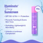 Aqualogica Skin Illuminate Duo With Illuminate Sunscreen And Hydra Gel Moisturizer view 3
