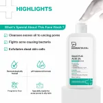 Dermatouch Salicylic Acid 2% Face Wash for Acne & Oil Control view 18