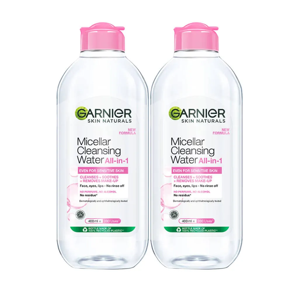 Garnier Micellar Cleansing Water For Sensitive Skin - Pack Of 2