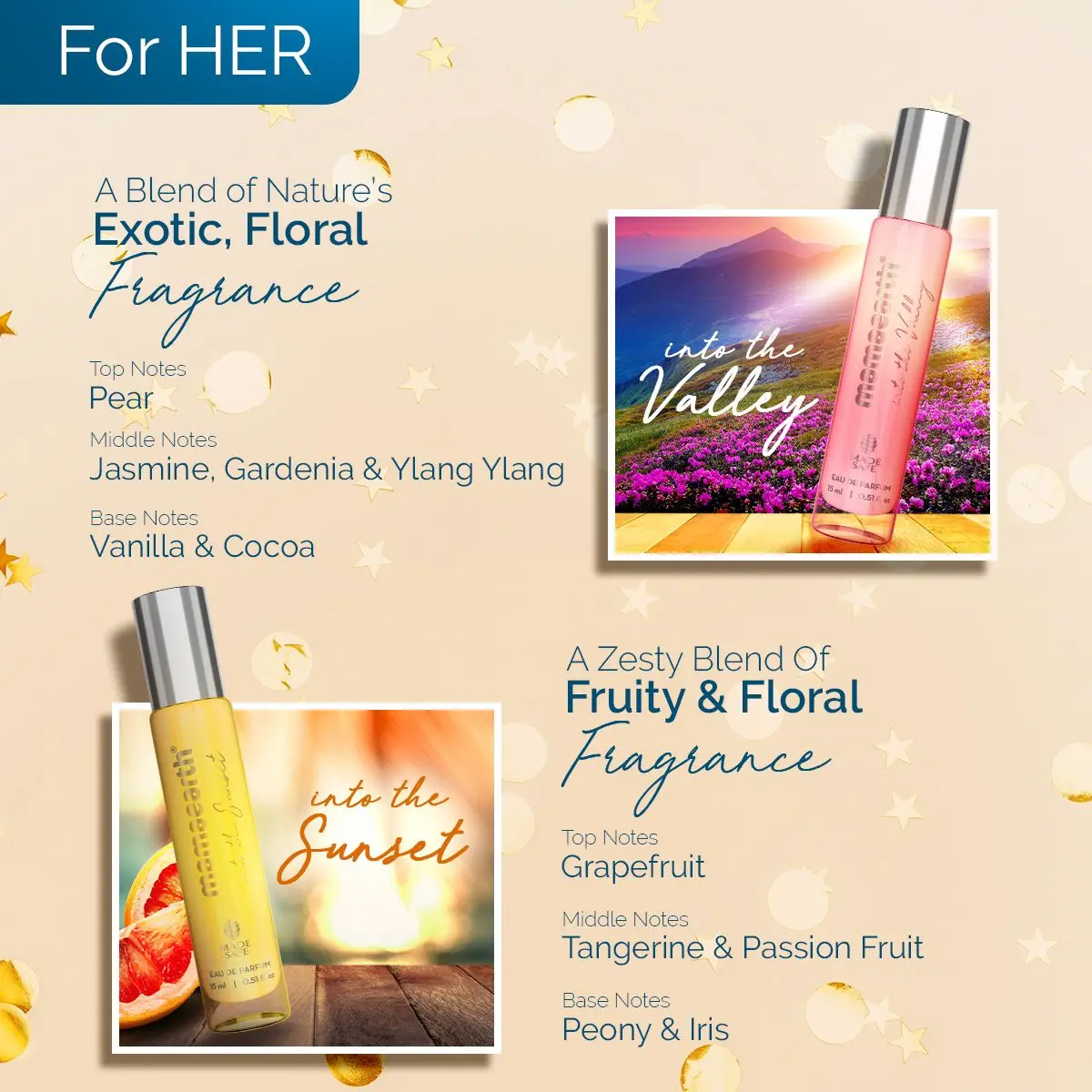 Mamaearth Perfume Gift Set of 4 for Men & Women view 5