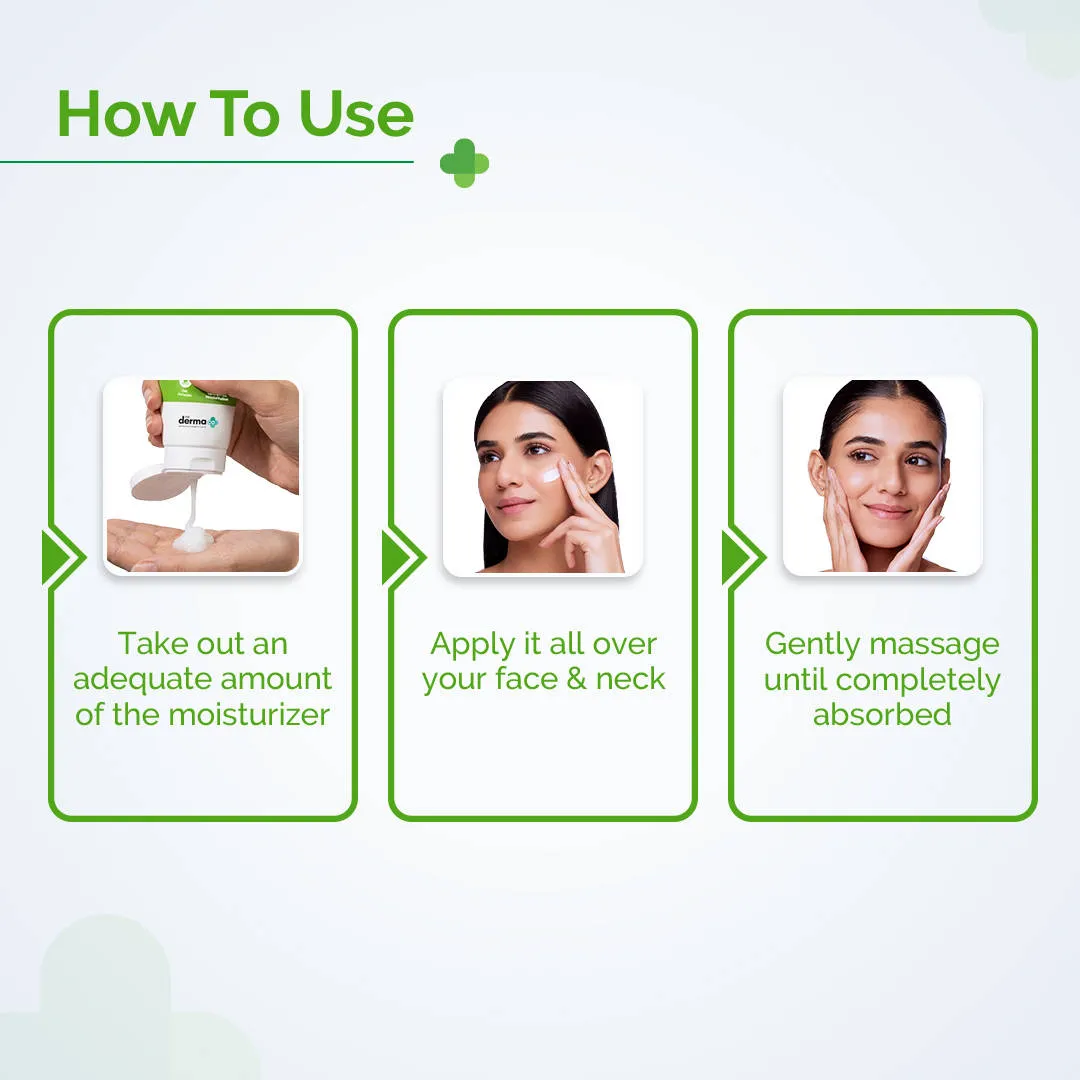 The Derma Co 5% Nia-Ceramide Mattifying Moisturizer for Oily & Acne Prone Skin 100g