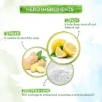 Mamaearth Lemon Anti Dandruff Conditioner With Lemon & Ginger For Soft & Smooth Hair view 4
