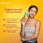 Everyuth Naturals Face Wash - Brightening Lemon & Cherry, Suits all Skin Types, Paraben Free view 2