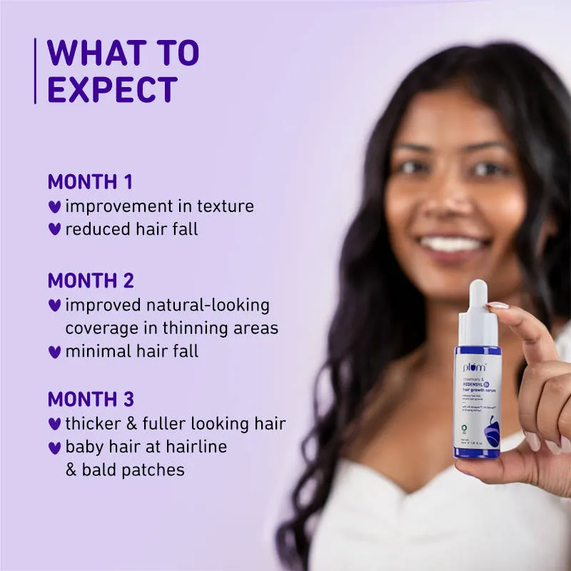 Plum Rosemary & 3% Redensyl Hair Growth Serum