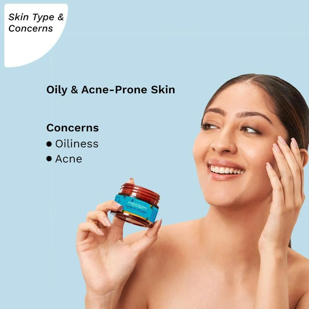 Pilgrim Oil-Free Gel Moisturiser With Hyaluronic Acid For Acne - Pack Of 2